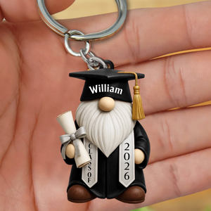 Celebrate Academic Achievements - Class Of 2026 Personalized Acrylic Keychain