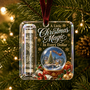 Christmas Cash Holder Ornament Gift for Family