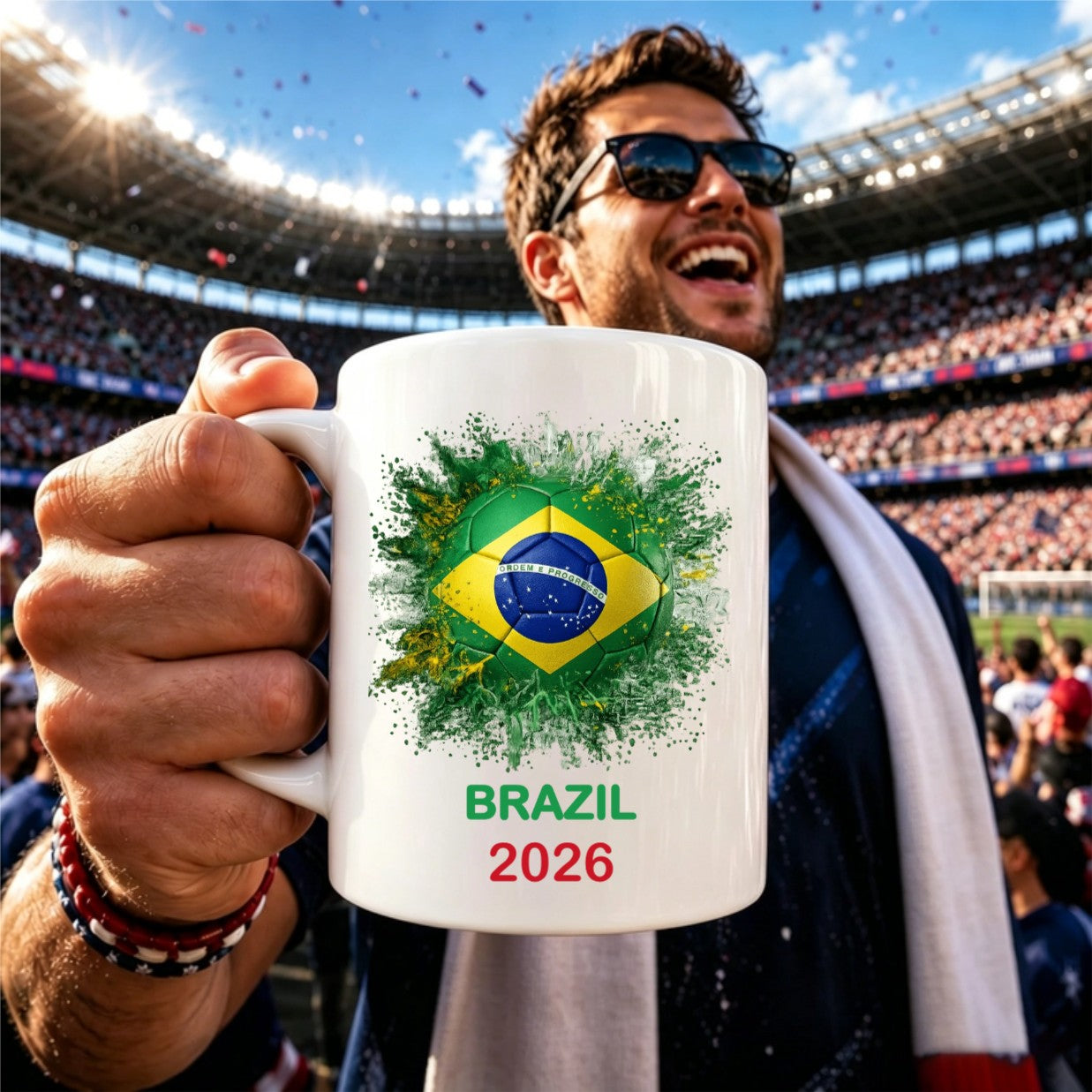 Personalized 2026 Soccer Country MUG