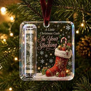 Christmas Cash Gift Holder Ornament