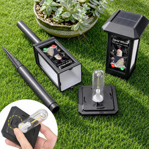 Custom Photo The Call I Wish I Could Make - Personalized Solar Garden Light