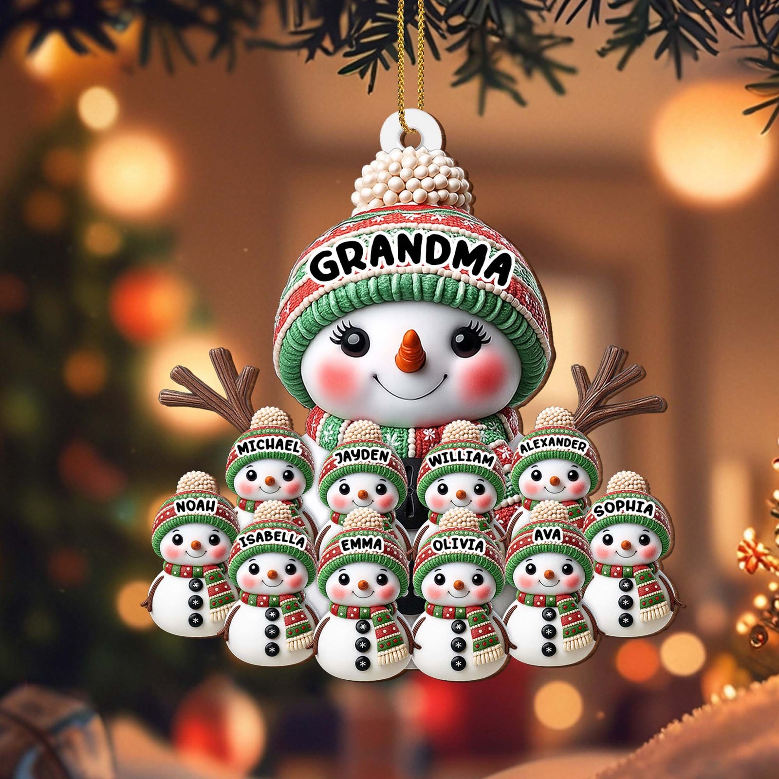 Create A Warm Holiday Decoration With Snowman, Custom Wood Ornament