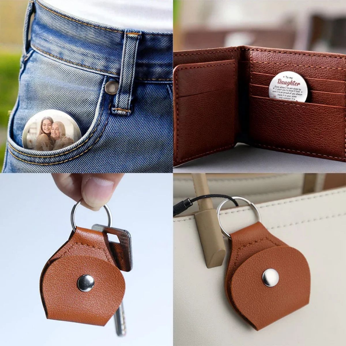 I Love You And I’m So Proud Of You - Family Personalized Custom Pocket Hug