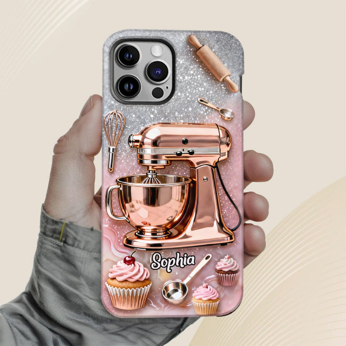 Love Baking - Personalized Baking Phone Case