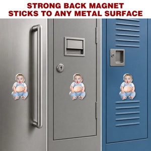Tiny Squishy Belly - Personalized Squishy Acrylic Fridge Magnet