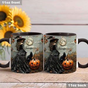 Beautiful Witch - Personalized Witch Accent Mug