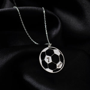 Custom Name Personalized Soccer Necklace Soccer Mom Gift
