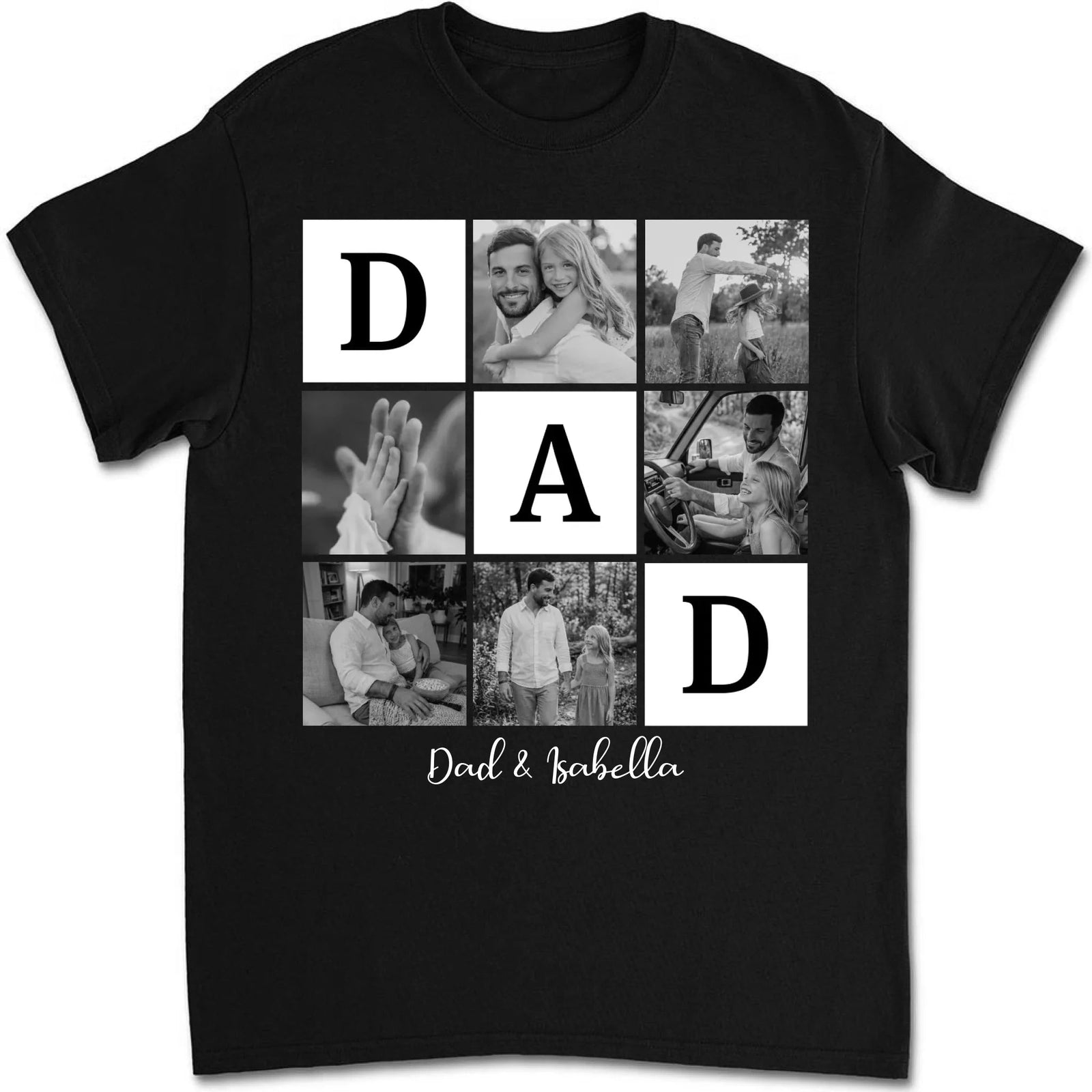 Custom Photo Personalized Shirt for Father's Day Gift