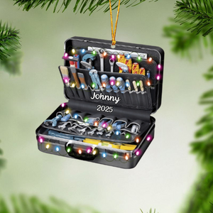 Personalized Electrician Christmas Ornament, Gift for Electrician