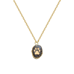 Paw Print Necklace Pet Necklace