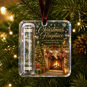 Christmas Cash Gift Holder Ornament