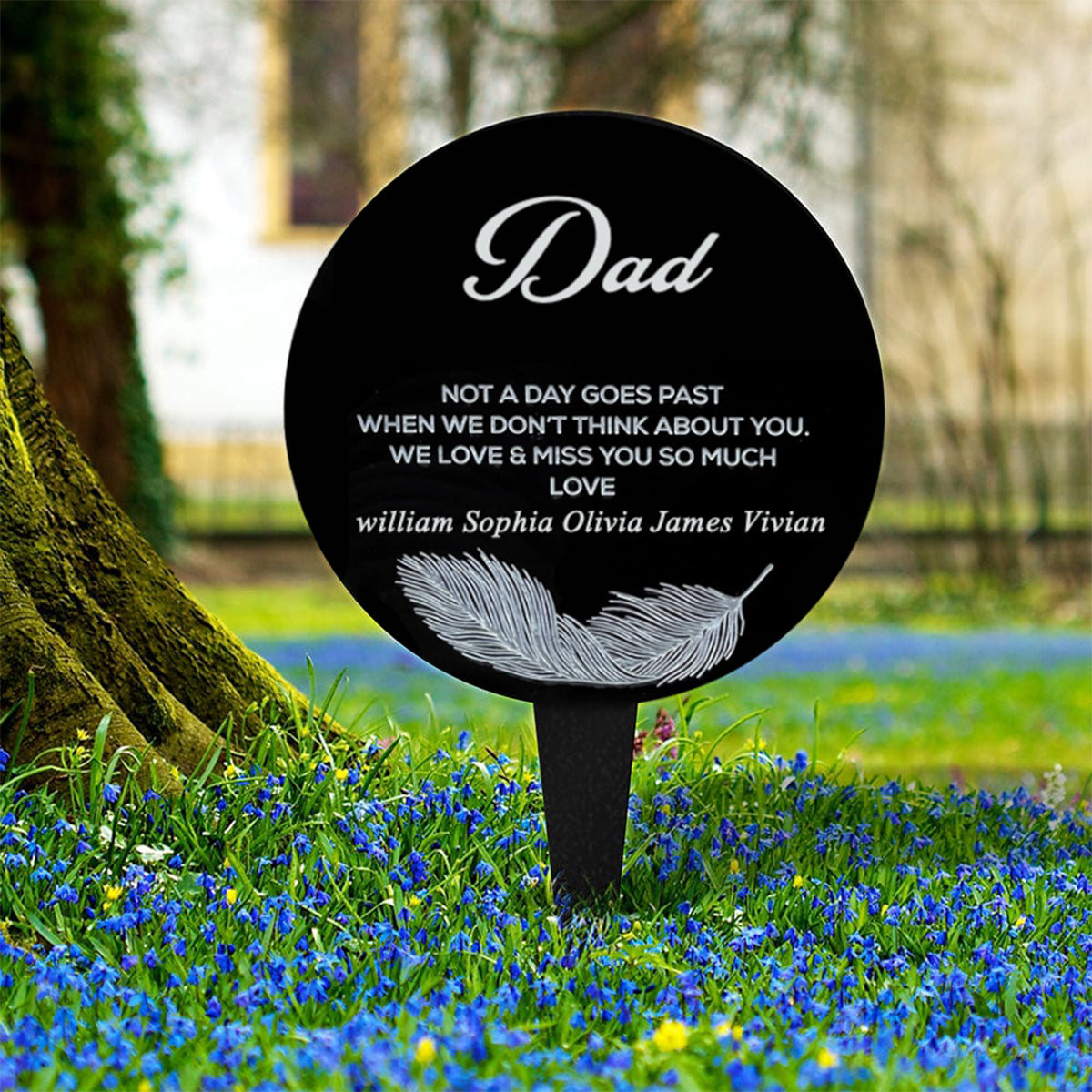 Grave Decoration For Cemetery Personalized Grave Ornament Marker Memorial Gift