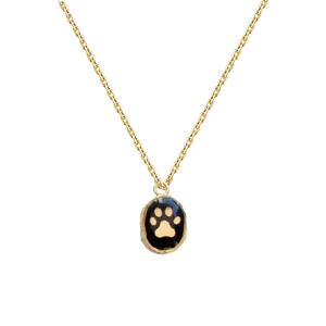 Paw Print Necklace Pet Necklace
