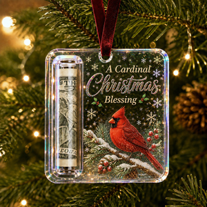 Christmas Cash Gift Holder Ornament