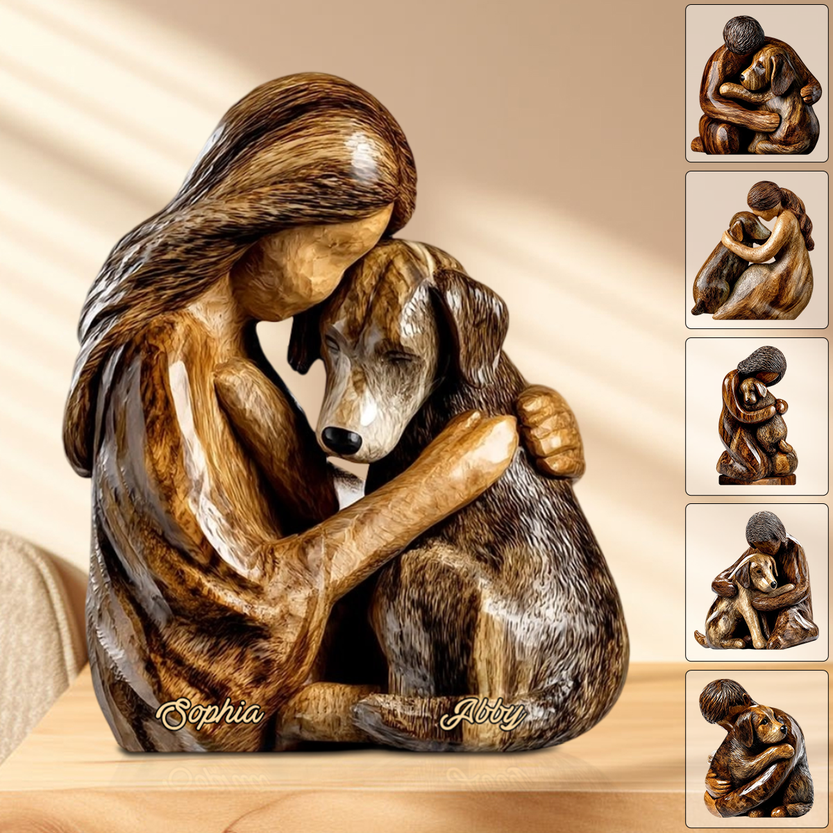 Dog Lovers - Personalized Dog Shaped Acrylic Plaque