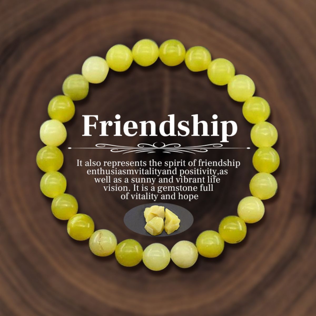 Fashion Natural Stone Beaded Bracelets Healing Stone Bracelet Energy Jewelry Gifts