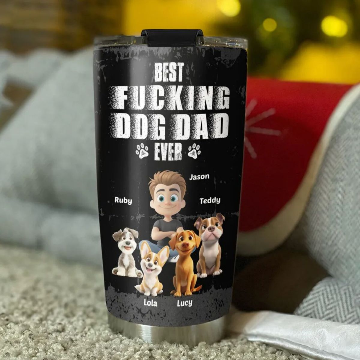 Best Dad Ever - Personalized Tumbler