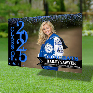 Class of 2026 Lawn Sign – Personalized Graduation Yard Decoration