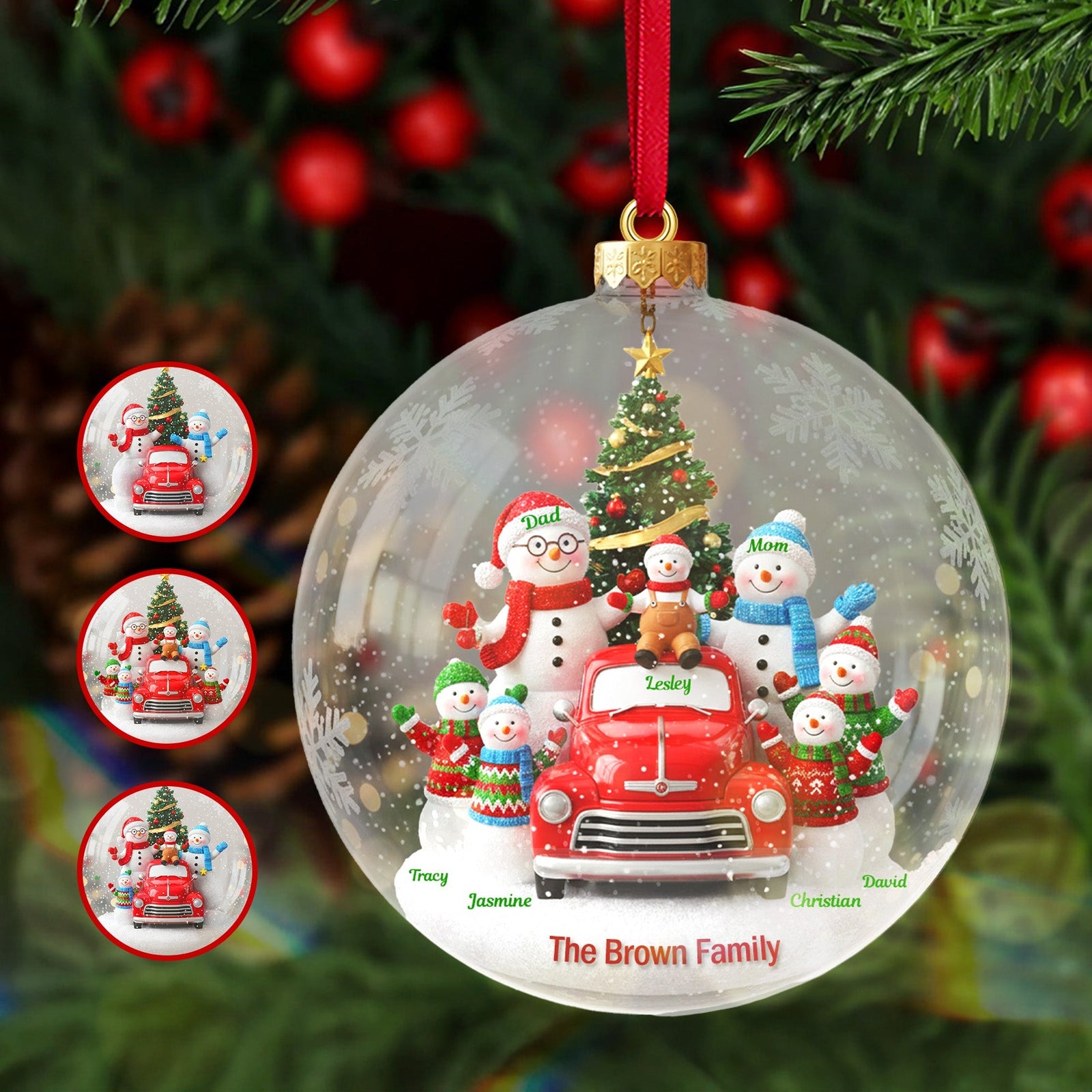 Personalized Christmas Ornament，The Perfect Gifts For Family
