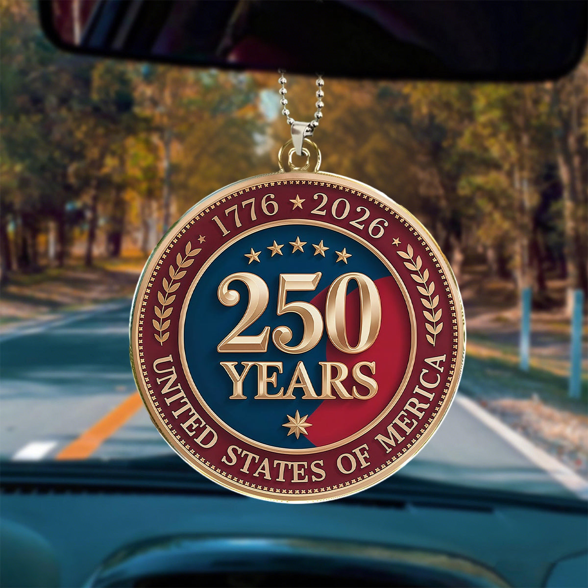 250 Years of America 1776 2026 Acrylic Ornament American Independence Day Gift