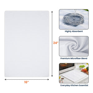 Custom Birth Month Flower Kitchen Towel – Personalized Gift with Name For Mom, Grandma & Her