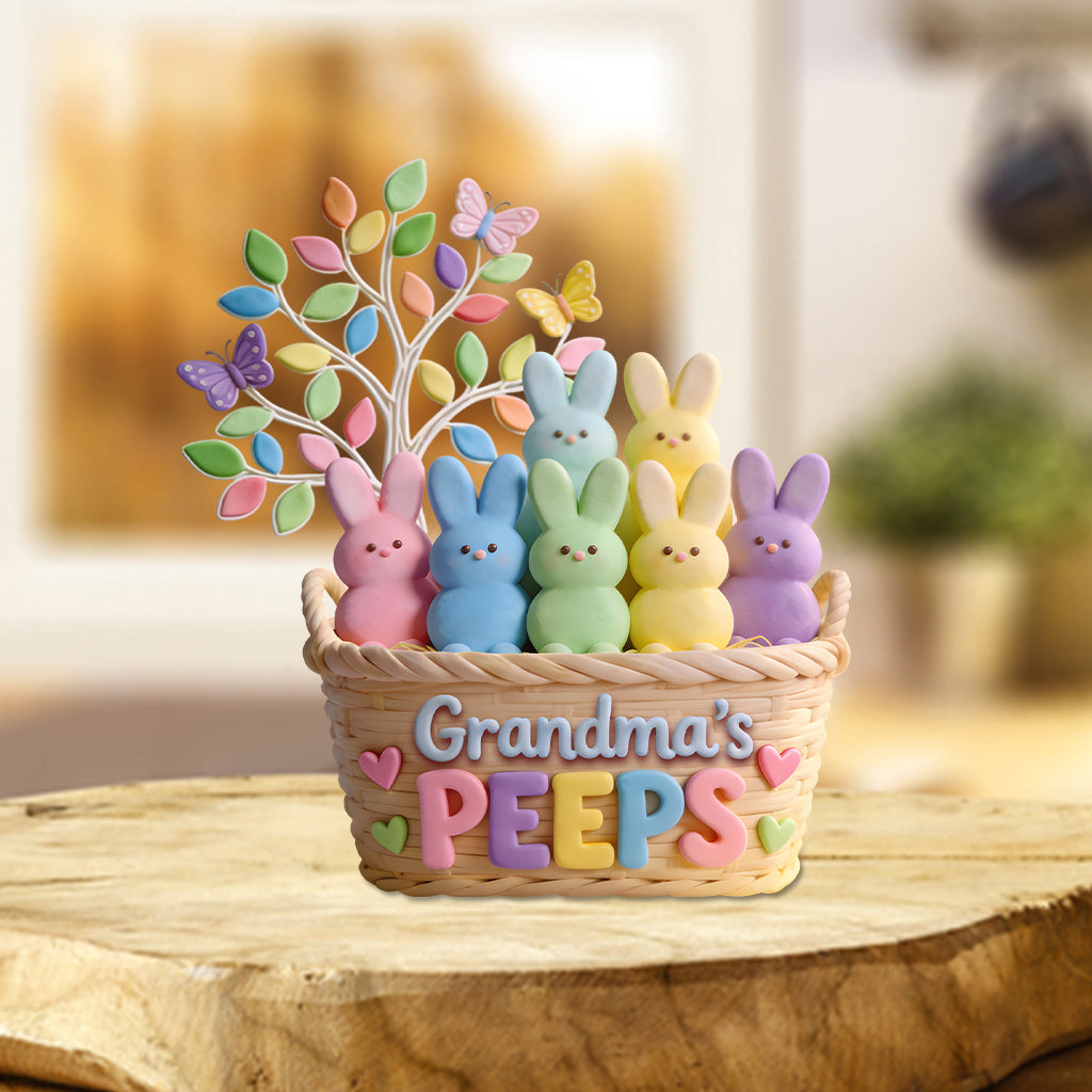 Personalized Grandma Custom Shaped Acrylic Plaque