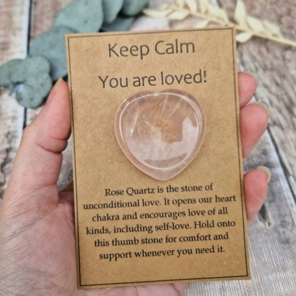 Crystals bring good luck/confidence.  Protect and support crystal gifts