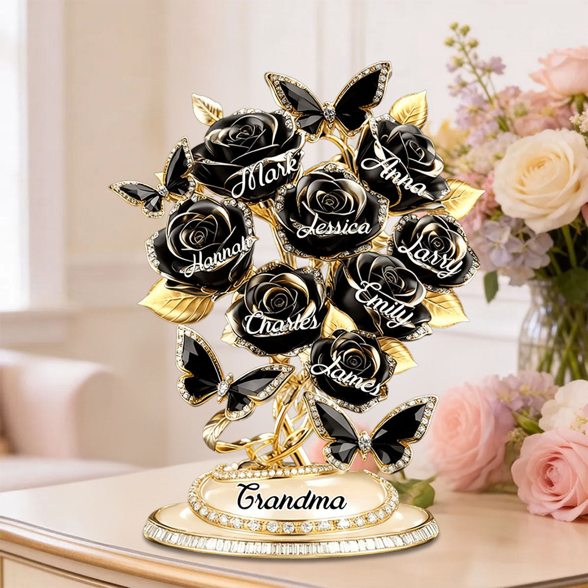 Personalized Mother Custom Shaped Acrylic Plaque -  Perfect Gift For Mom, Grandma