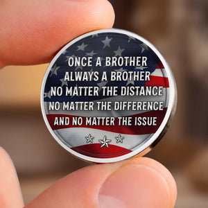 Custom Pocket Hug - Personalized America 250th Anniversary Gifts For Brother