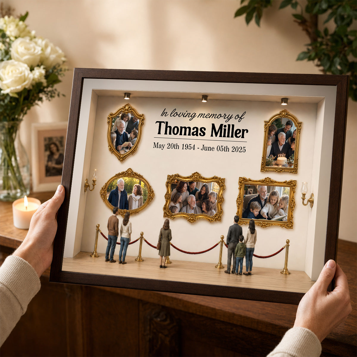Personalized "Celebrating The Life Of A Loved One" Poster – Memorial Sympathy Gift & Keepsake