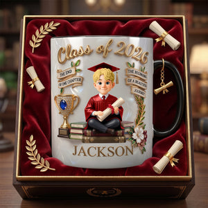Graduation Gift For Class Of 2026 – Personalized Accent Mug