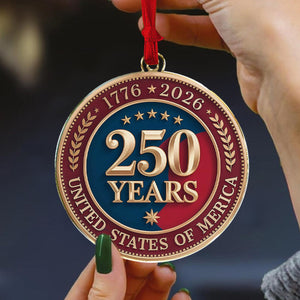 250 Years of America 1776 2026 Acrylic Ornament American Independence Day Gift