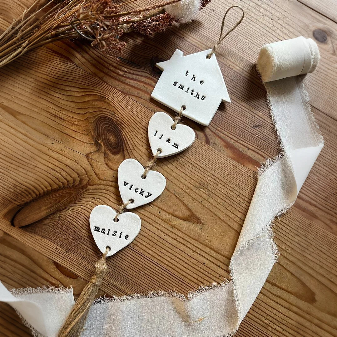 Engraved Name Family Member Personalized Gift, Housewarming Gift