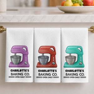 Personalized "Baking Co." Kitchen Towel – Gift For Bakers & Baking Lovers