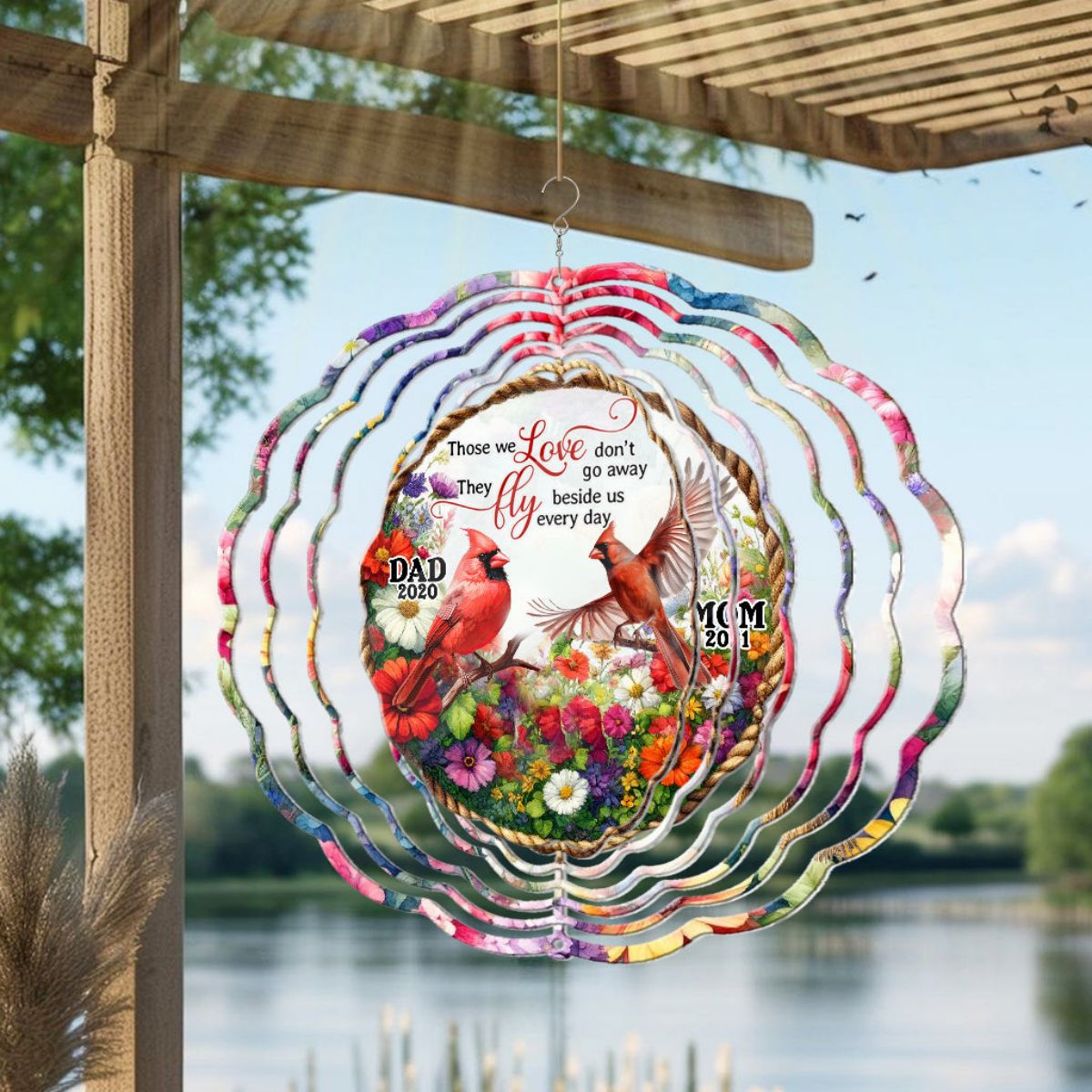 I am Always with you - Personalized Memorial Wind Spinner