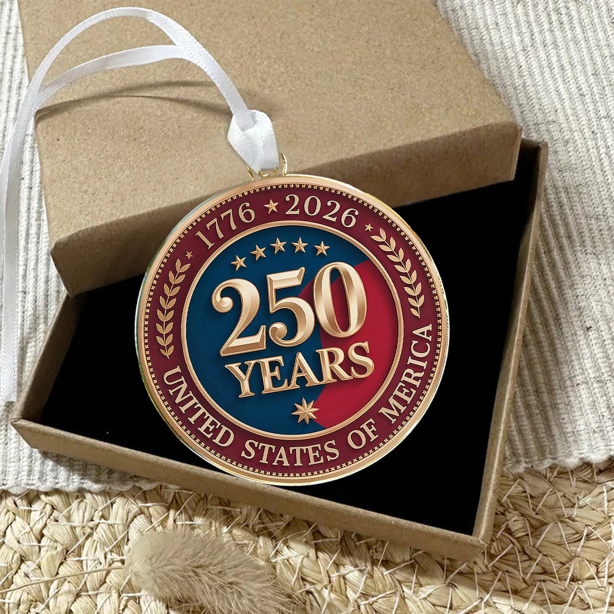 250 Years of America 1776 2026 Acrylic Ornament American Independence Day Gift