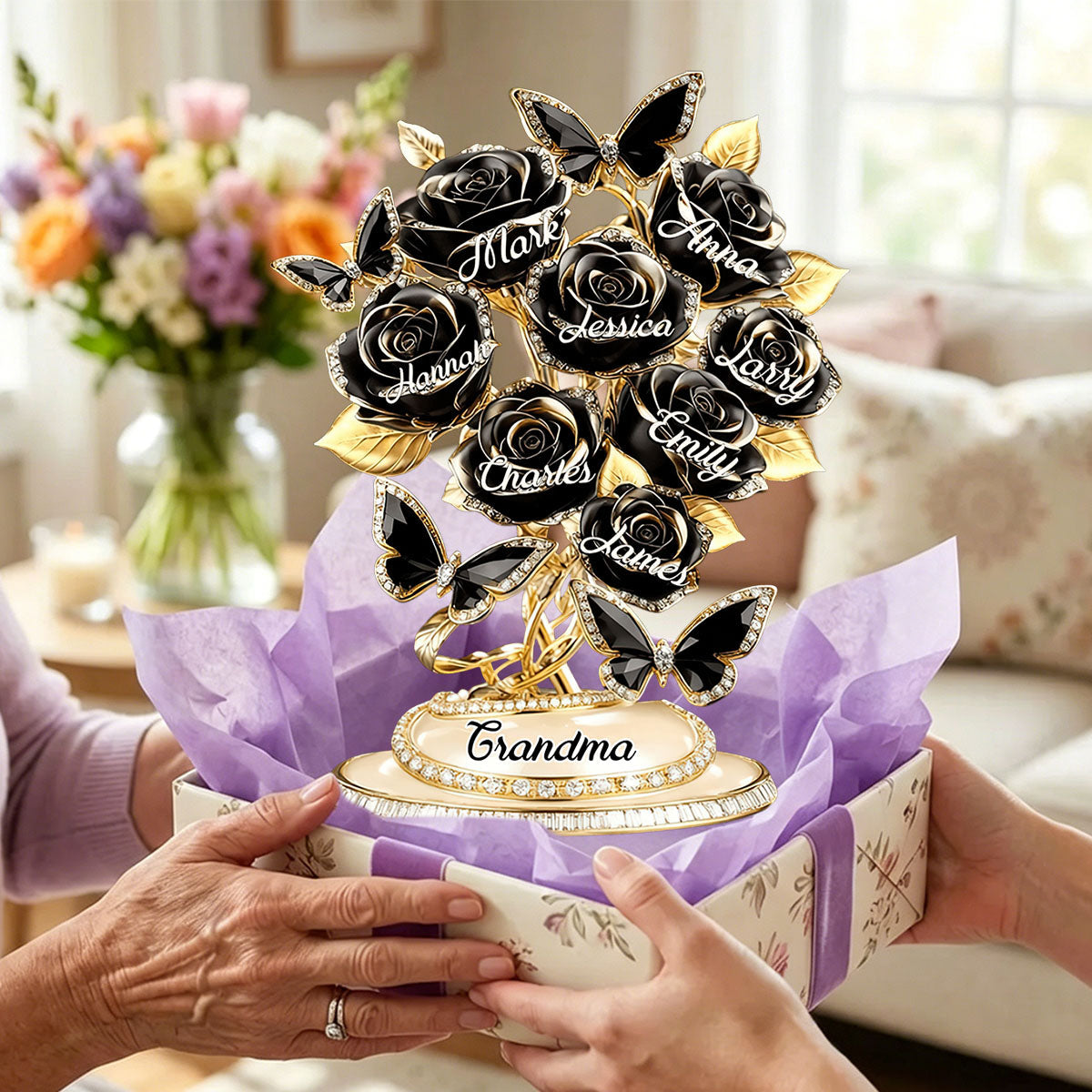 Personalized Mother Custom Shaped Acrylic Plaque -  Perfect Gift For Mom, Grandma