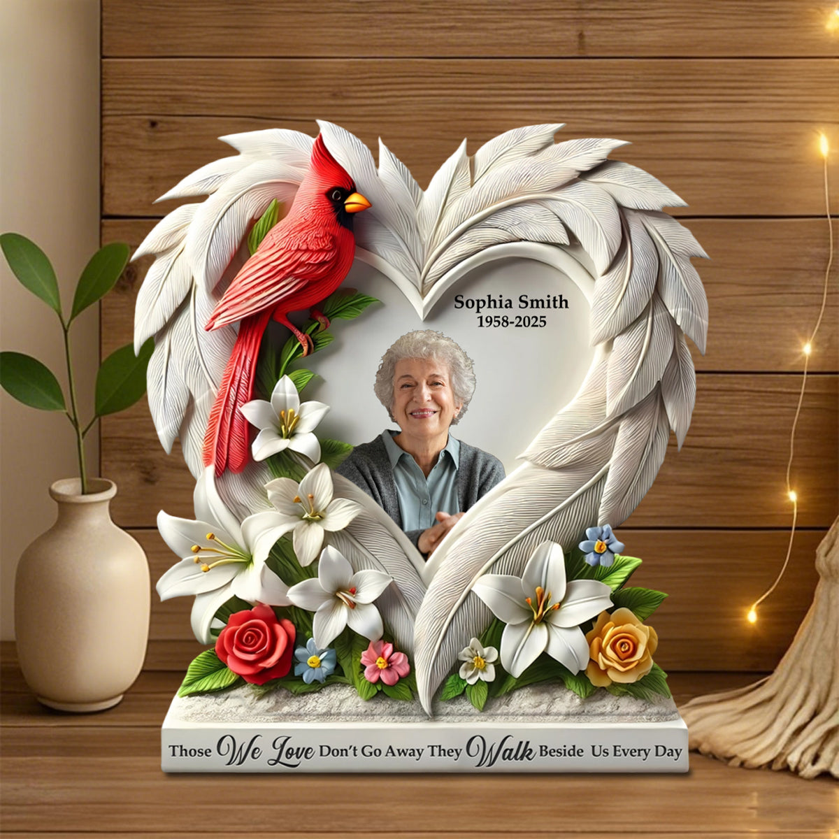 Personalized Custom Photo Memorial Heaven Acrylic Plaque