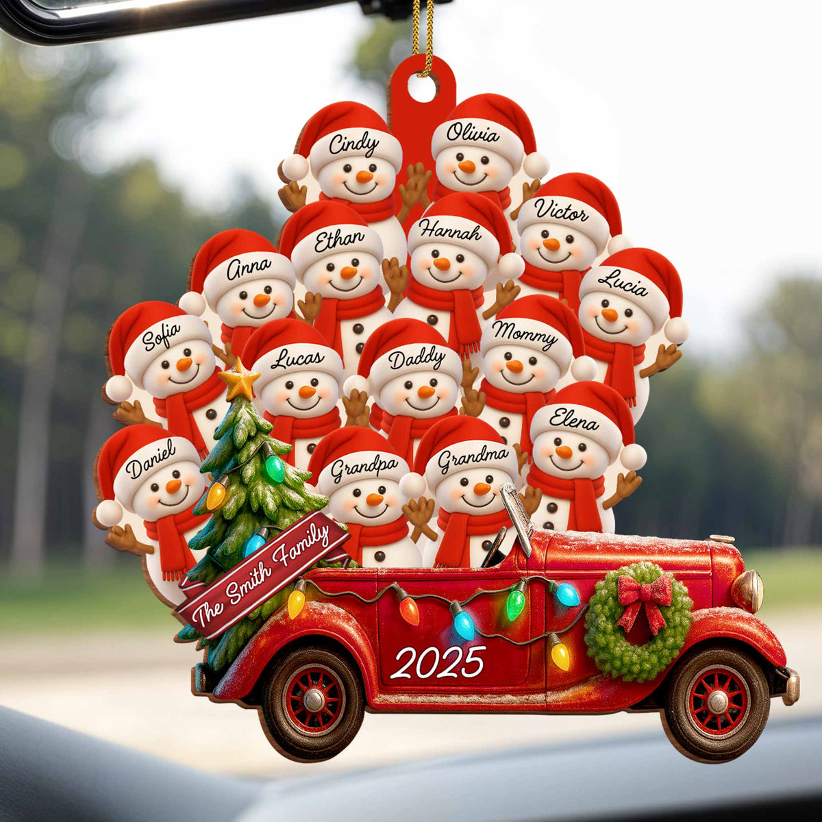 A Special Holiday Season, Personalized Wood Ornament, Gift For Family and Christmas Lovers