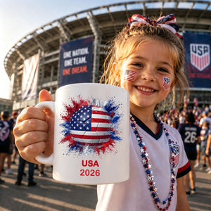 Personalized 2026 Soccer Country MUG