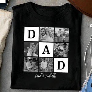 Custom Photo Personalized Shirt for Father's Day Gift