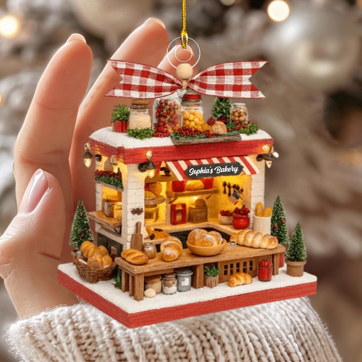 Bakery - Personalized Ornament Gifts For Baking Lovers
