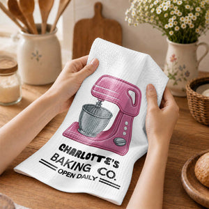 Personalized "Baking Co." Kitchen Towel – Gift For Bakers & Baking Lovers