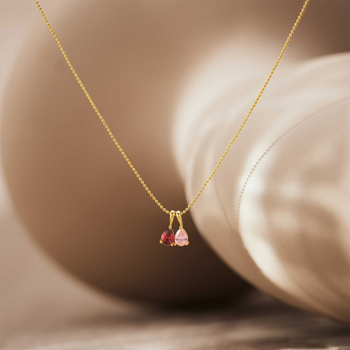 Custom Birthstone Necklace, Anniversary Family Gift for Mom, Bridal Gift for Grandma, Mothers Day Gift for Her