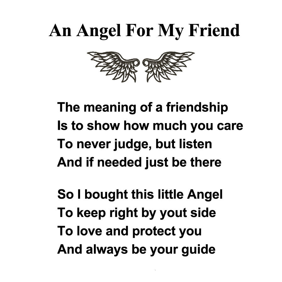 Protection Angel Personalized Guardian Angel Keychain, Best Friend Gift Idea
