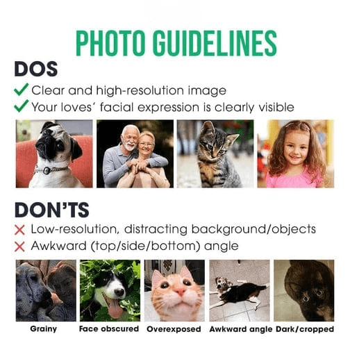 Custom Photo For Couple Valentine's Day Personalized Acrylic Ornament