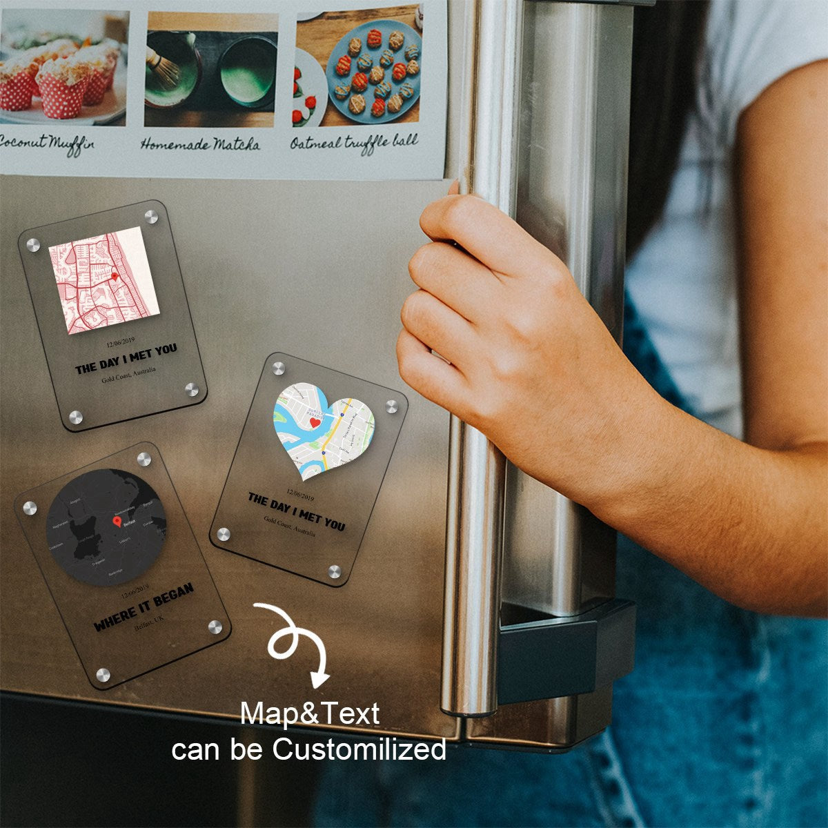 A Special Place, Forever Framed Personalized Magnet