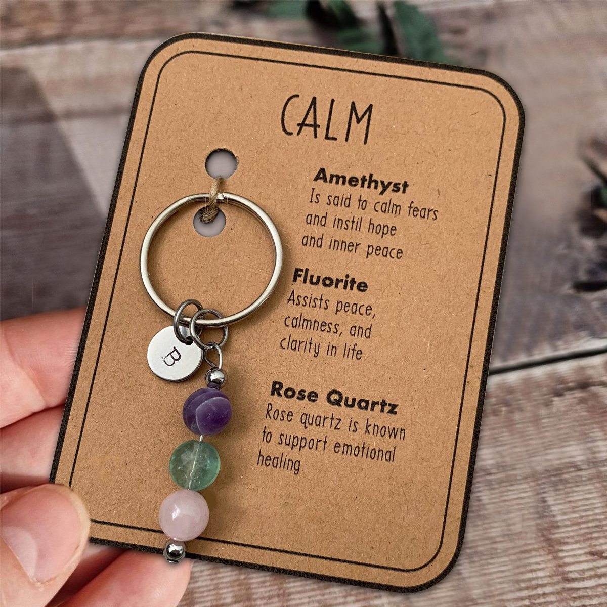 Personalized Crystal Keyring Gift For New Beginnings