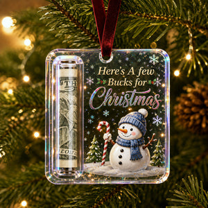 Christmas Cash Gift Holder Ornament