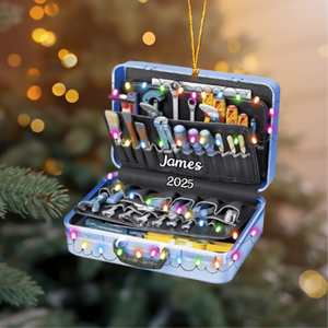 Personalized Electrician Christmas Ornament, Gift for Electrician